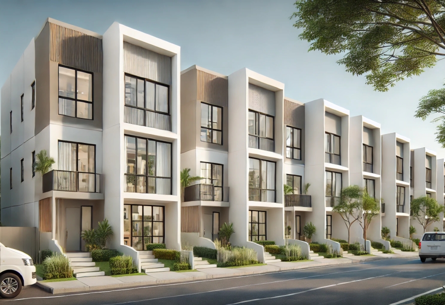 DỰ ÁN NHÀ PHỐ CAO CẤP XÂY DỰNG TRẦN THỰC: KHÔNG GIAN SỐNG ĐẲNG CẤP CHO GIA ĐÌNH HIỆN ĐẠI